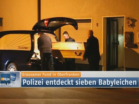Youtube: Wallenfels: Polizei entdeckt sieben Babyleichen