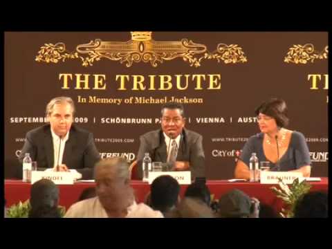 Youtube: JACKSON TRIBUTE - Press Conference Vienna & Trailer for Concert