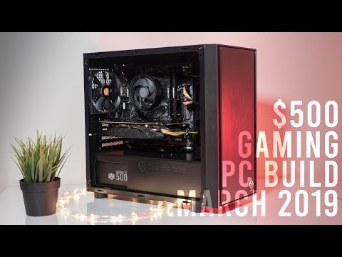 Youtube: Best $500 Gaming PC Build March 2019 - Ryzen 5 1600 RX 580 (w/ Gaming Benchmarks)