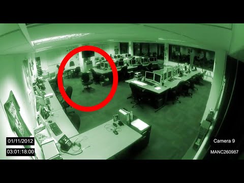 Youtube: NEWS: Manchester Poltergeist Caught on CCTV - 1/11/2012