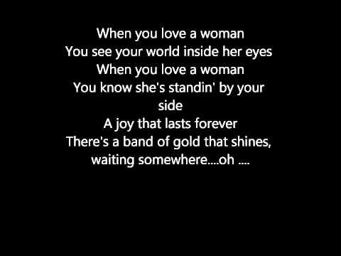 Youtube: Journey- When You Love A Woman Lyrics