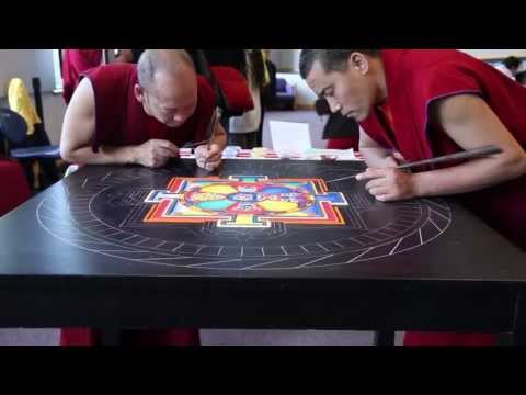 Youtube: Tibetan Monks Create Sand Mandala at Clark College in Vancouver, WA