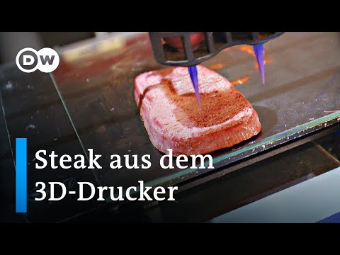 Youtube: Fleisch-Alternative: Veganes Steak aus dem 3D-Drucker | Euromaxx
