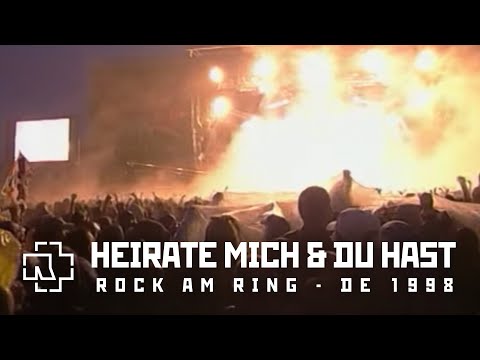 Youtube: Rammstein - Heirate Mich & Du Hast (Rock am Ring Festival 1998)
