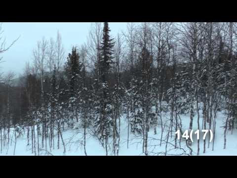 Youtube: Перевал Дятлова, март 2013 - часть 1, ручей