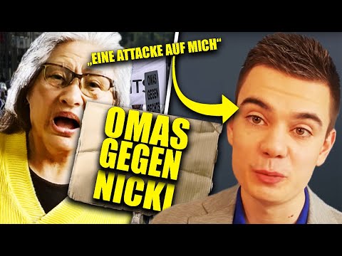 Youtube: Weinerlicher AfD Nicki hat ANGST vor linken OMAS! Dieser Spruch bringt es auf den Punkt!