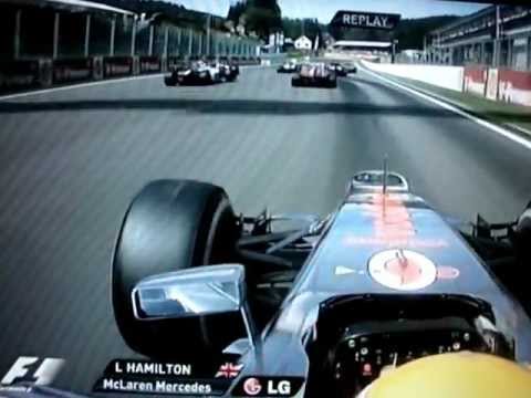 Youtube: F1 Start Chrash 2012 SPA 1 Turn!!!!