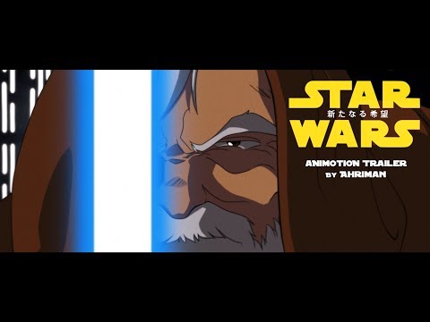 Youtube: "STAR WARS: A NEW HOPE" Animotion Trailer