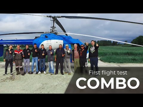 Youtube: FIRST FLIGHT TEST OF COMBO (EVA) - Fully Autonomous Drone, Reequipped KA-26 (Kamov) Helicopter