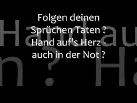 Youtube: Wirtz - Siehst du mich Lyrics.wmv