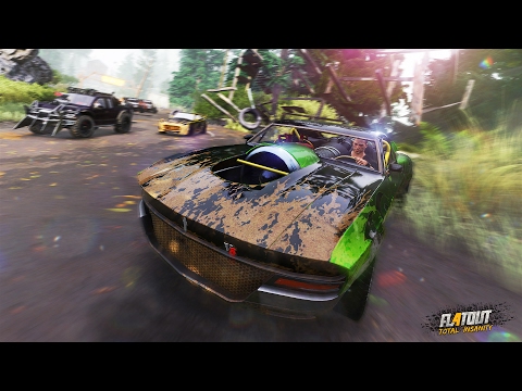 Youtube: FlatOut 4: Total Insanity - Ankündigungstrailer mit Gameplay / FlatOut is back!