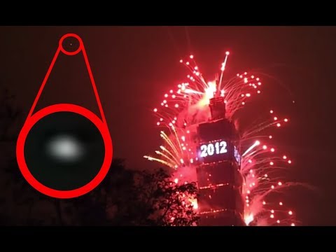 Youtube: UFO Decends Over Taipei, Taiwan Fireworks, Jan 1, 2012. UFO Sighting News.