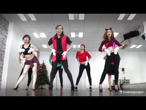 Youtube: Jingle Bells Rock - Hilary Duff | Lớp học Sexy Dance by Mr. Dâu | SaigonBellydance