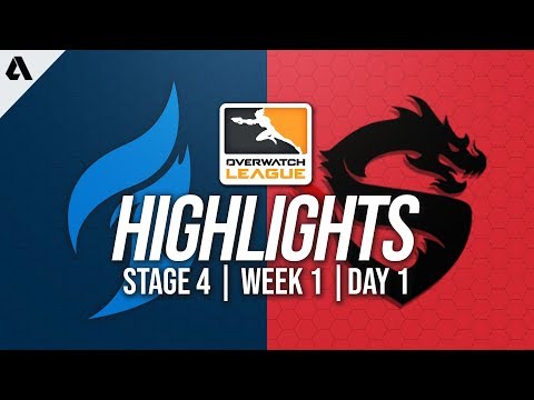 Youtube: Dallas Fuel vs Shanghai Dragons | Overwatch League Highlights OWL Stage 4 Week 1 Day 1