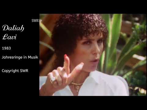 Youtube: Daliah Lavi - Jahresringe in Musik (Personality Show, 1983)