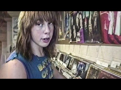 Youtube: Metalhead Teens in a Record Store (1989)