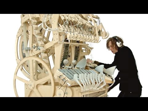 Youtube: Wintergatan - Marble Machine (music instrument using 2000 marbles)