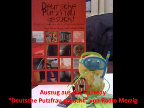 Youtube: Comedy  Deutsche Putzfrau gesucht  auf Radio Merzig