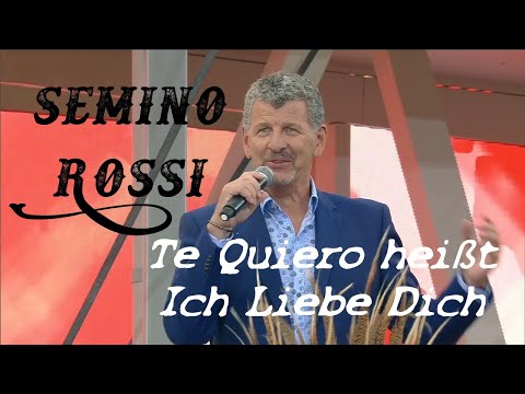 Youtube: Semino Rossi - Te Quiero heißt Ich Liebe Dich (ZDF-Fernsehgarten 25.09.2022)