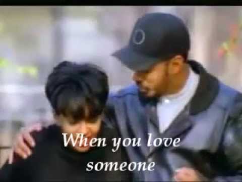 Youtube: Anita Baker & James Ingram When You Love Someone Lyrics