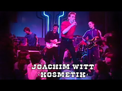 Youtube: Joachim Witt - Kosmetik (Musicbox, 22th March 1982)