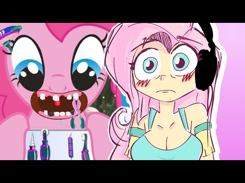 Youtube: Fluttershee plays Weird Pony Games 🍉 | HUH? | Part 1