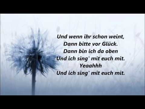 Youtube: Sarah Connor   Das Leben ist schön lyrics