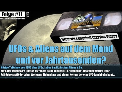 Youtube: Grenzwissenschaft CLASSICS #11: UFO-Alarm bei Lufthansa, NASA und vor Jahrtausenden! TV-Talkshow '93