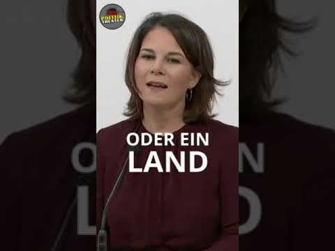 Youtube: Baerbock: „Ein Land, das 100.000e von Kilometern entfernt liegt“.😂