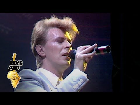 Youtube: David Bowie - Heroes (Live Aid, 1985)