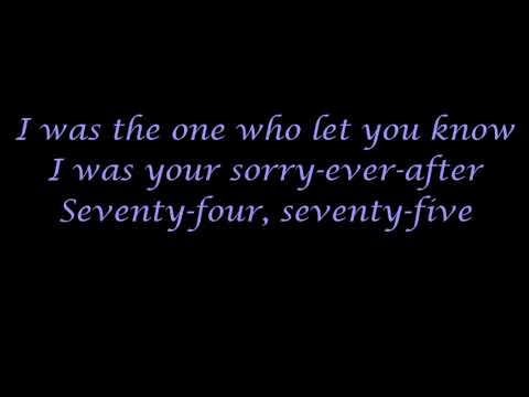 Youtube: '74 '75~The Connells~Lyrics