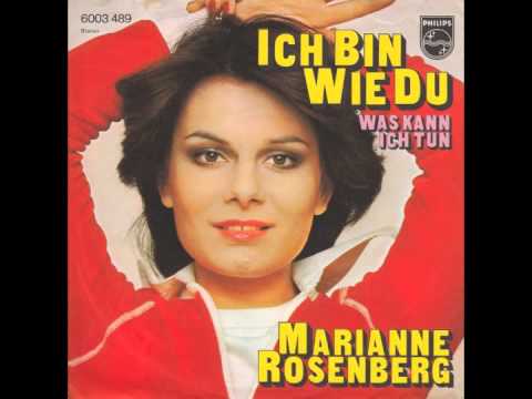 Youtube: Marianne Rosenberg - Ich Bin Wie Du