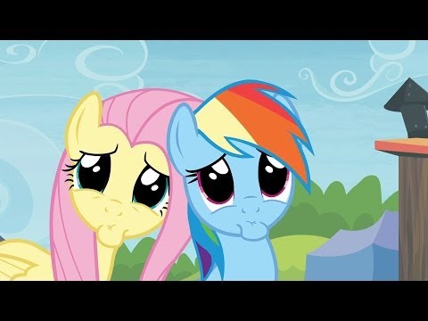 Youtube: Rainbow Dash & Fluttershy - Oh come on, please? Pretty pretty please?