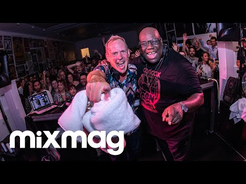 Youtube: Carl Cox b2b Fatboy Slim at Saatchi Gallery, London