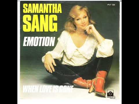 Youtube: Samantha Sang - Emotion