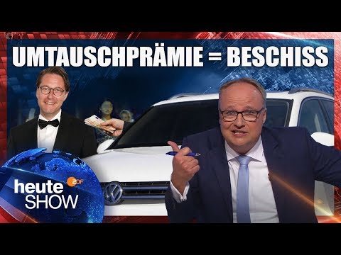 Youtube: Der Beschiss mit den Diesel-Umtauschprämien | heute-show vom 05.10.2018