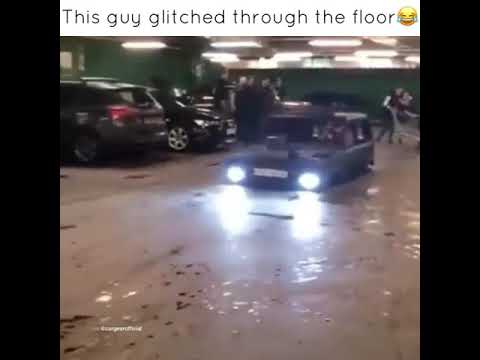 Youtube: This guy glitch through the floor