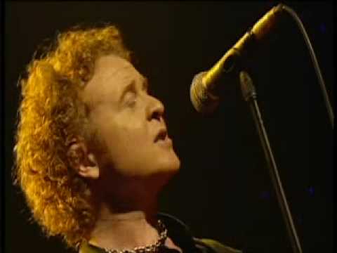 Youtube: simply red  holding back the years live