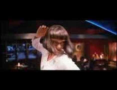 Youtube: John Travolta -Vincent Vega very funny dance in Pulp Fiction
