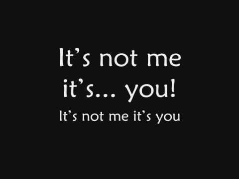 Youtube: Skillet - It's Not Me It's You (Lyrics)
