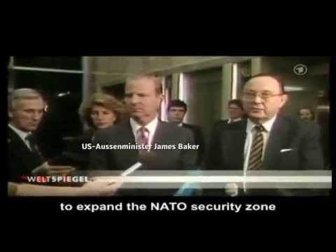 Youtube: Abmachung 1990: "Keine Osterweiterung der NATO" || Aussenminister Genscher & Baker