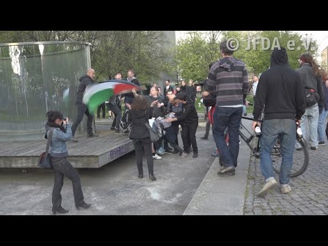 Youtube: Antisemitischer Angriff auf der revolutionären 1. Mai Demo in Berlin
