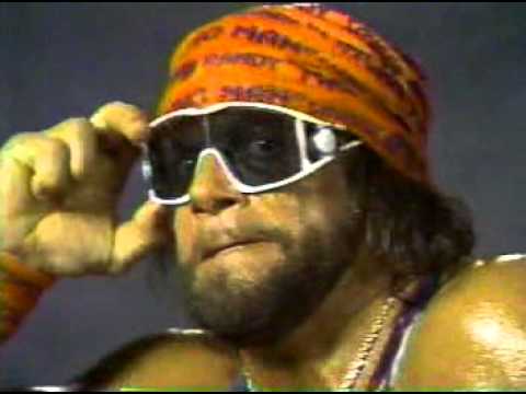 Youtube: Macho Man trash talks Hogan 1989