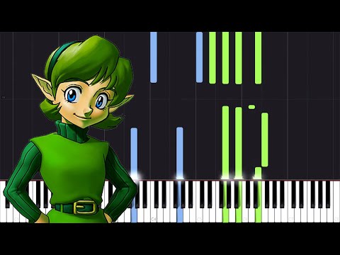 Youtube: Lost Woods (Saria's Song) - The Legend of Zelda: Ocarina of Time [Piano Tutorial] // Jonathan Morris