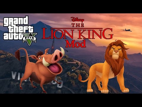 Youtube: GTA 5 - The Lion King Mod