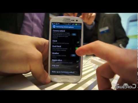 Youtube: Hands-on with the Samsung Galaxy S III (3) with focus on performance and UI responsiveness