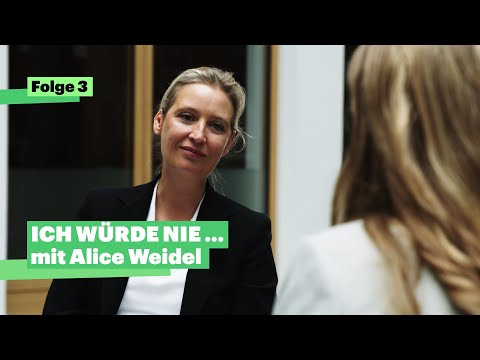 Youtube: „Ich würde nie…“ mit Alice Weidel (AfD)