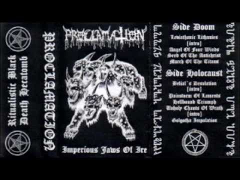 Youtube: Proclamation - Imperious Jaws of Ire (Full demo tape)