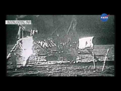 Youtube: First Moon Landing 1969 (unseen footage)