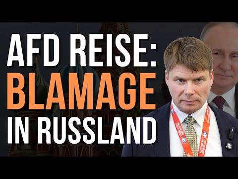 Youtube: Peinlicher geht's nicht! Der AfD-Auftritt in Russland tut weh